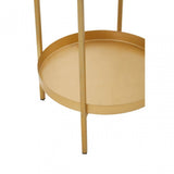 Pali Two Tier Glass Side Table