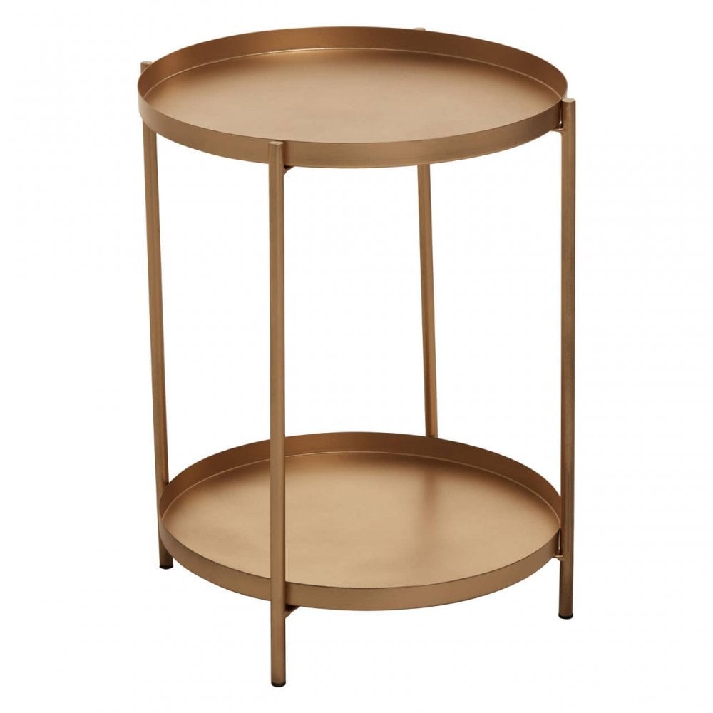 Mandoli Gold Side Table