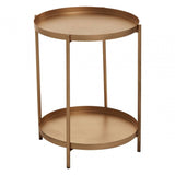 Mandoli Gold Side Table
