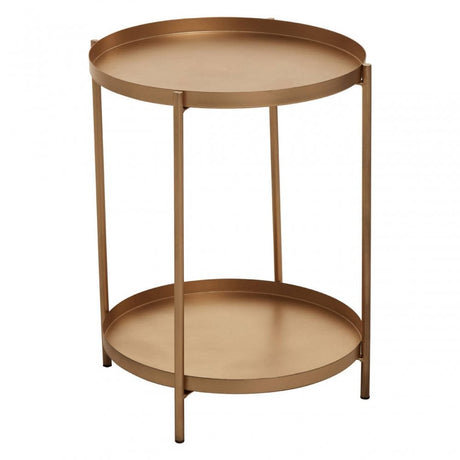 Mandoli Gold Side Table