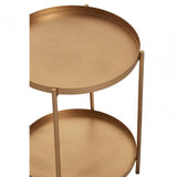 Mandoli Gold Side Table