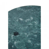 Mandoli Green Side Table With Black Frame