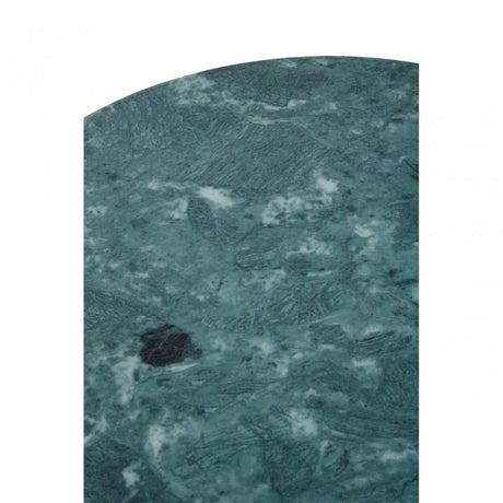 Mandoli Green Side Table With Black Frame