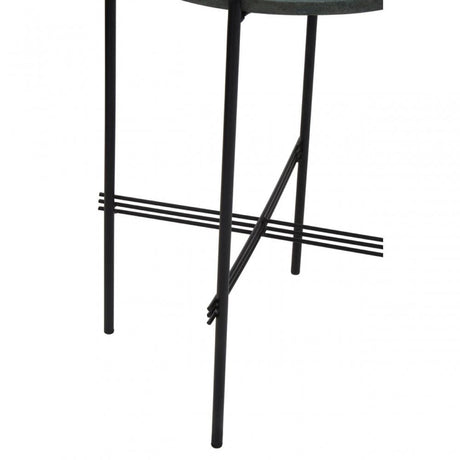 Mandoli Green Side Table
