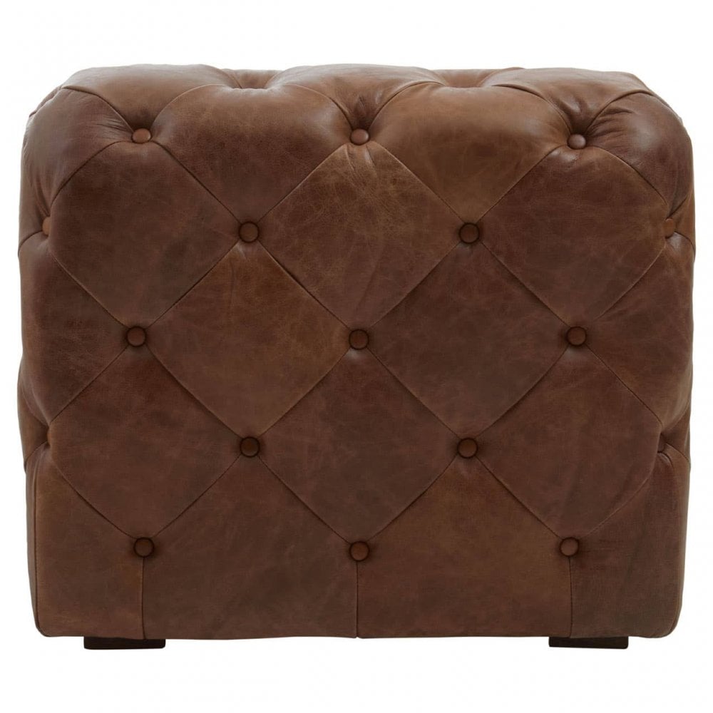 Hoxton Tufted Leather Chair