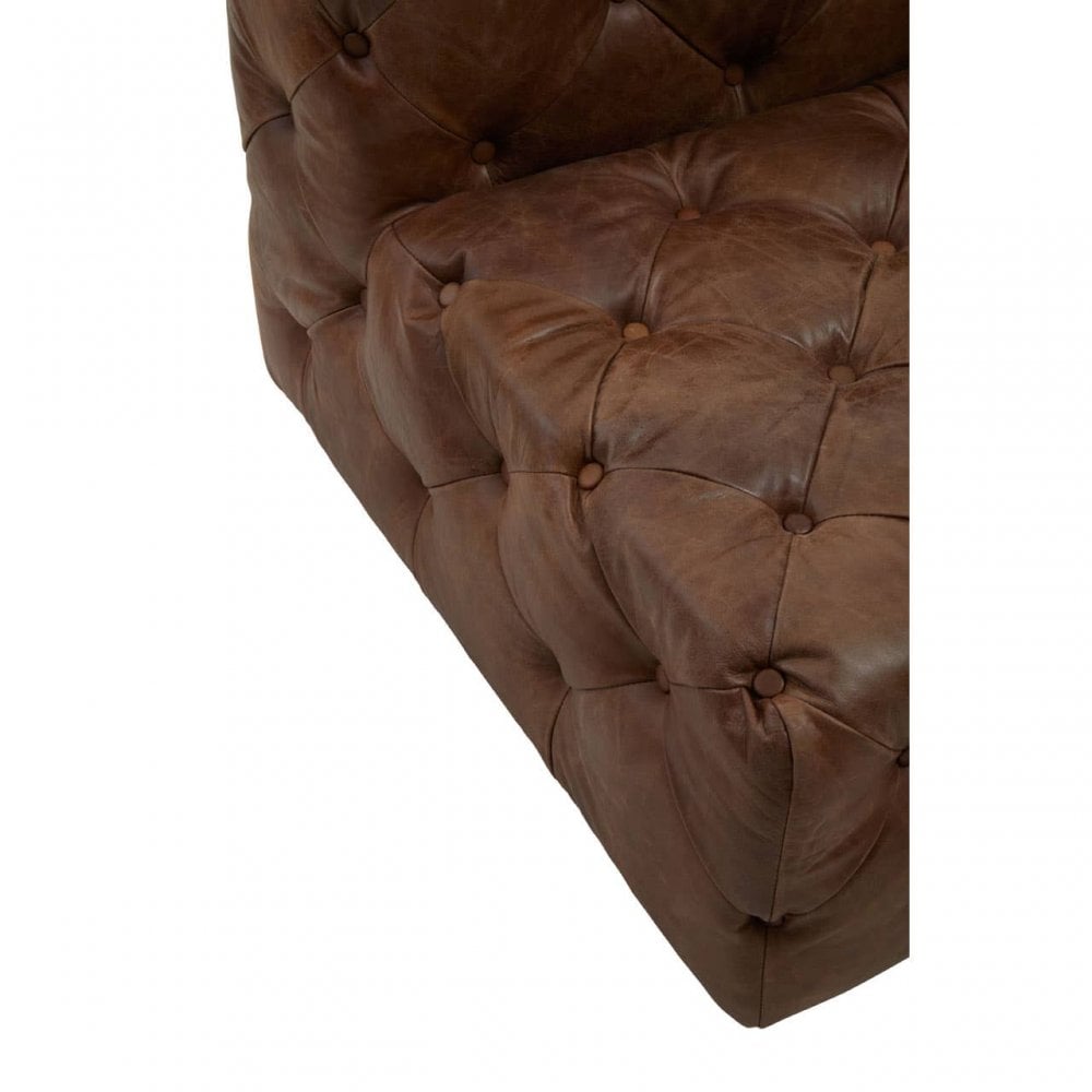 Hoxton Tufted Leather Chair