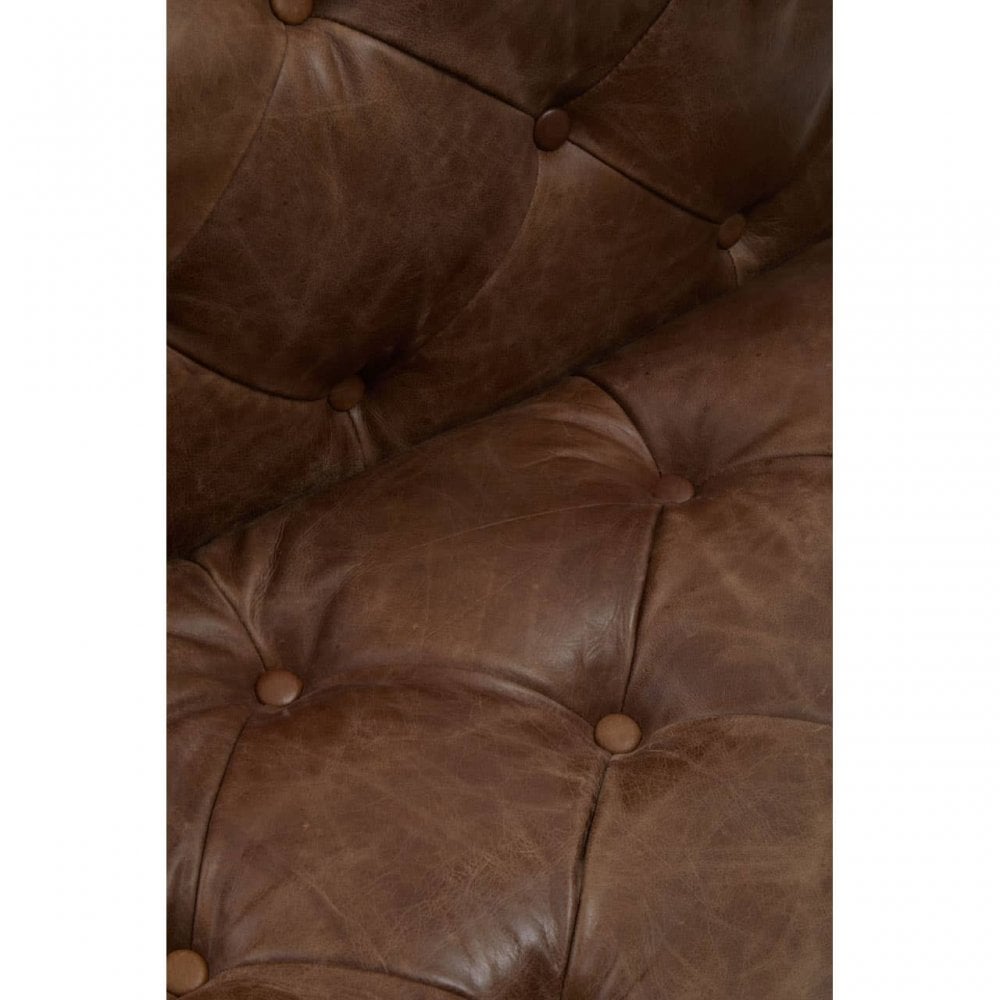 Hoxton Tufted Leather Chair