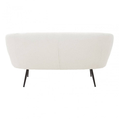 Yazmin Two Seat Sofa With Black Finish Legs