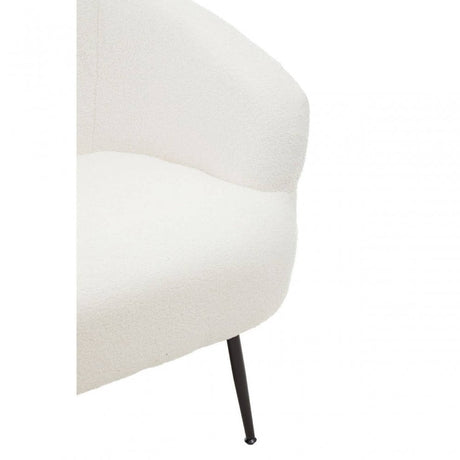 Yazmin Two Seat Sofa With Black Finish Legs