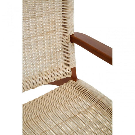 Java Woven Chair In Natural Rattan