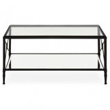Axis Coffee Table With Black Finish Frame