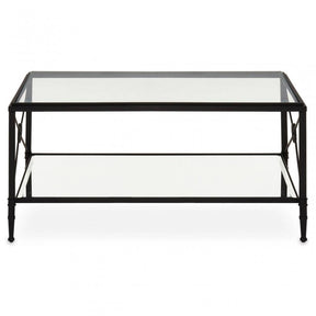 Axis Coffee Table With Black Finish Frame