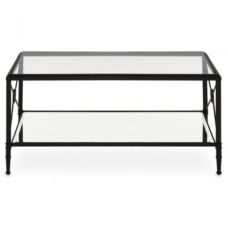 Axis Coffee Table With Black Finish Frame