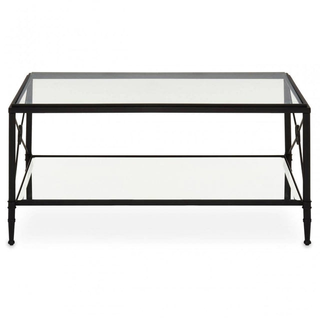 Axis Coffee Table With Black Finish Frame