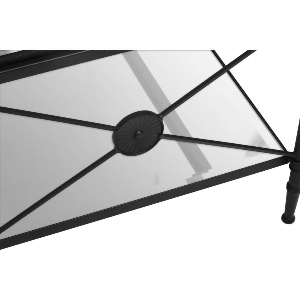 Axis Coffee Table With Black Finish Frame