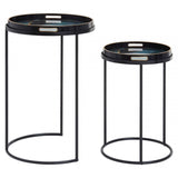 Celina Set Of Two Agate Nesting Tables