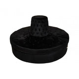 Hartford Black  Tufted Round Sofa