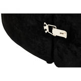 Hartford Black  Tufted Round Sofa