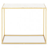 Templar Gold Finish Console Table