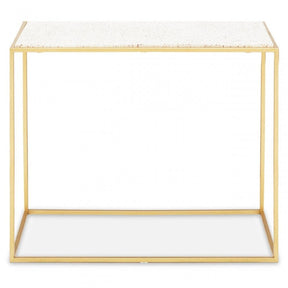 Templar Gold Finish Console Table