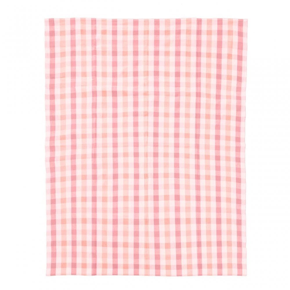 Thread & Loom Toasted Almond And Coral Tablecloth