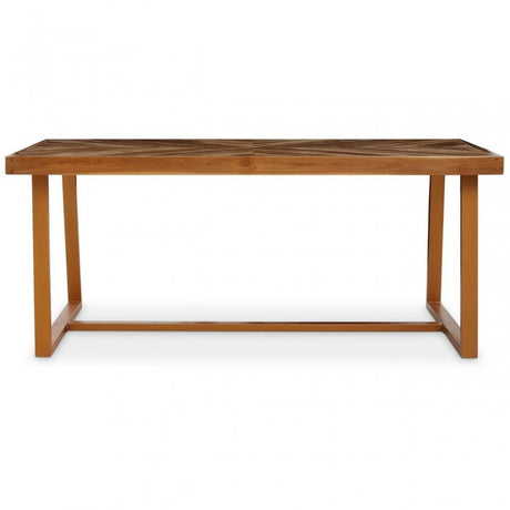 Kendari Natural Teak Wood Dining Table
