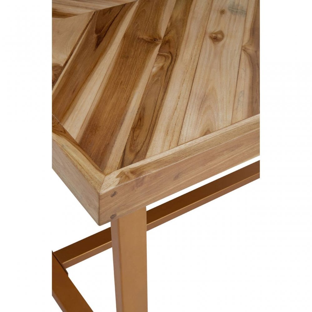 Kendari Natural Teak Wood Dining Table