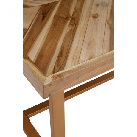 Kendari Natural Teak Wood Dining Table