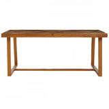 Kendari Natural Teak Wood Dining Table