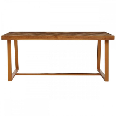 Kendari Natural Teak Wood Dining Table