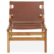 Kendari Antique Leather Chair