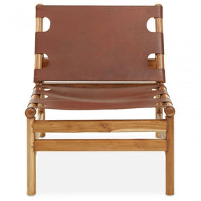 Kendari Antique Leather Chair