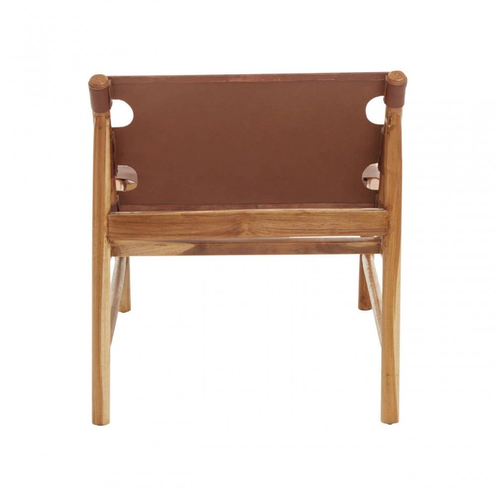 Kendari Antique Leather Chair