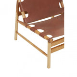 Kendari Antique Leather Chair