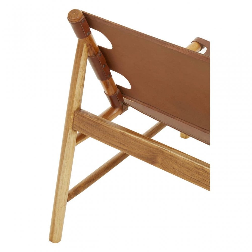 Kendari Antique Leather Chair