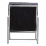 Hana Black Velvet Chair