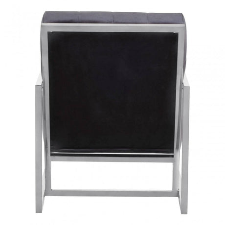 Hana Black Velvet Chair