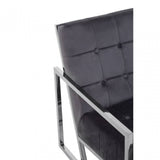 Hana Grey Velvet Chair