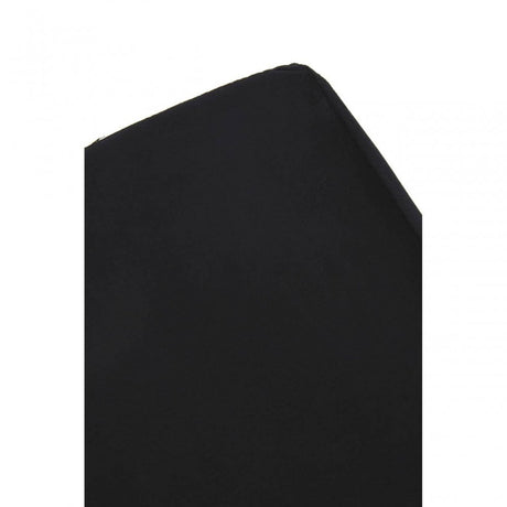 Hagen Black And Silver Square Stool