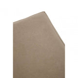 Hagen Mink And Silver Square Stool