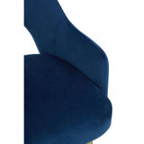 Dani Midnight Velvet Dining Chair