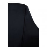 Darcy Black Velvet Dining Chair