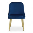 Demi Midnight Velvet Dining Chair