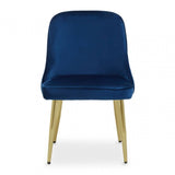Demi Midnight Velvet Dining Chair