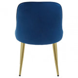 Demi Midnight Velvet Dining Chair