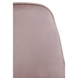 Demi Dusky Pink Velvet Dining Chair