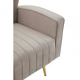 Hayley Mink Velvet Armchair
