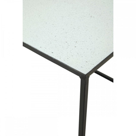 Ramus Three Piece Black And White Ombre Coffee Table