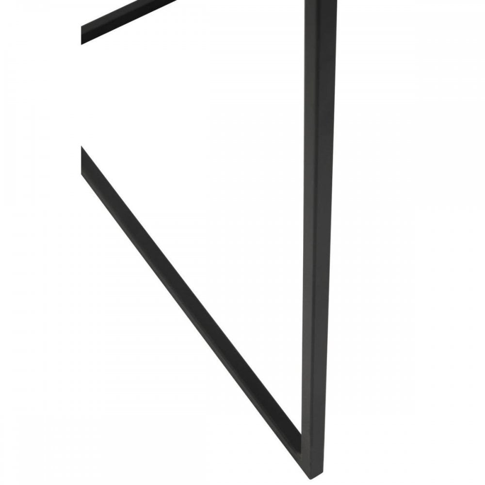 Ramus Three Piece Black And White Ombre Coffee Table