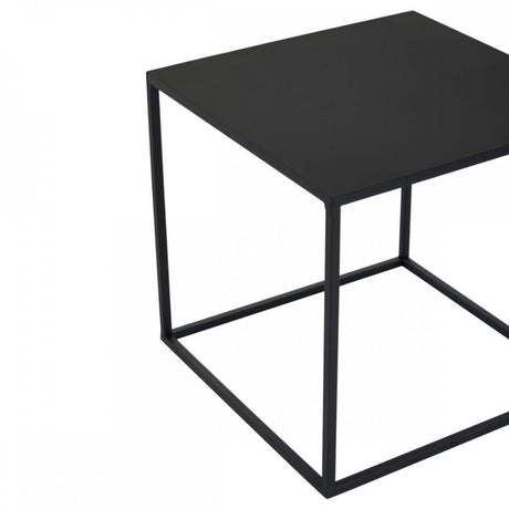 Ramus Three Piece Black And White Ombre Coffee Table